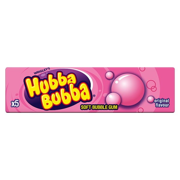 Hubba Bubba Chewing Gum Bubblemint x5 Pieces