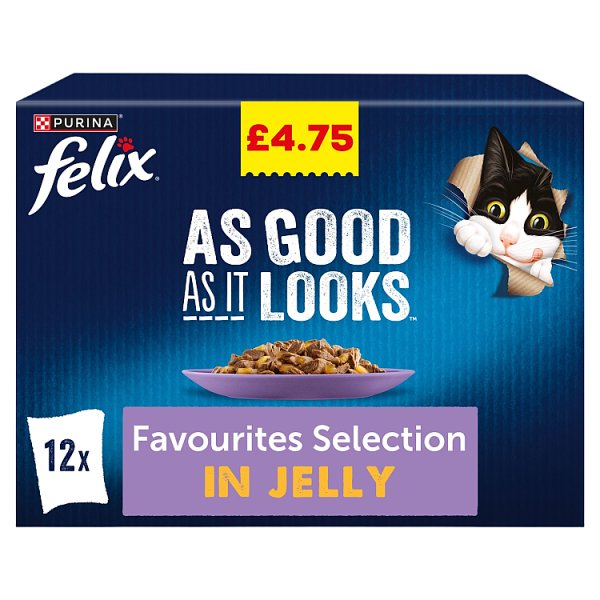 Felix As Good as it Looks Favourites Selection in Jelly 12 x 85g