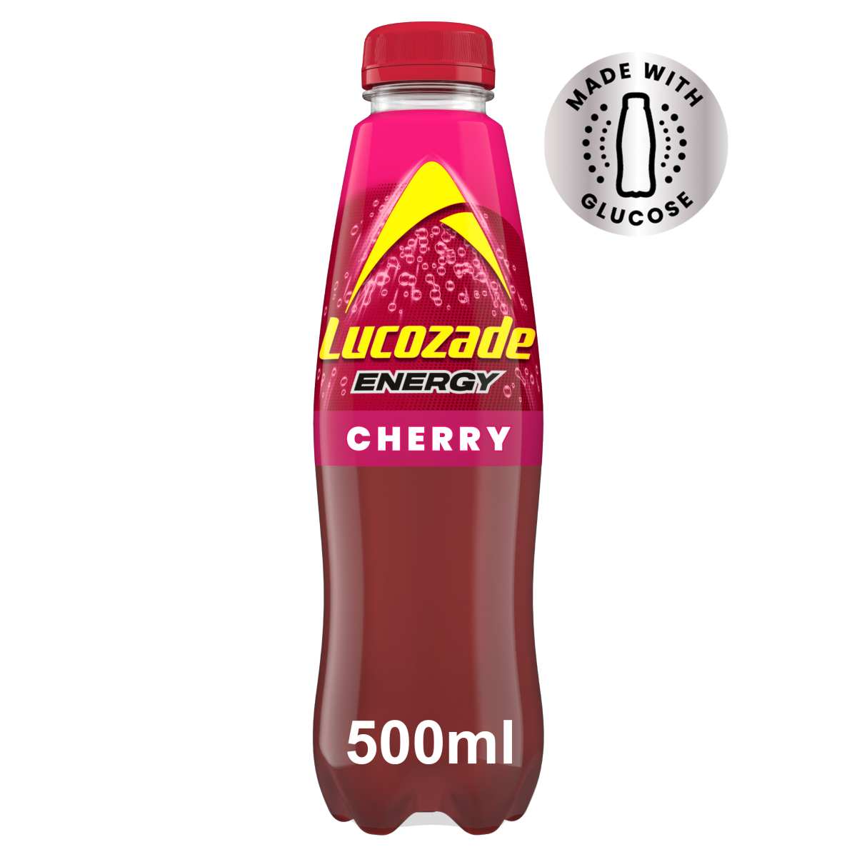 Lucozade Energy Drink Cherry 500ml