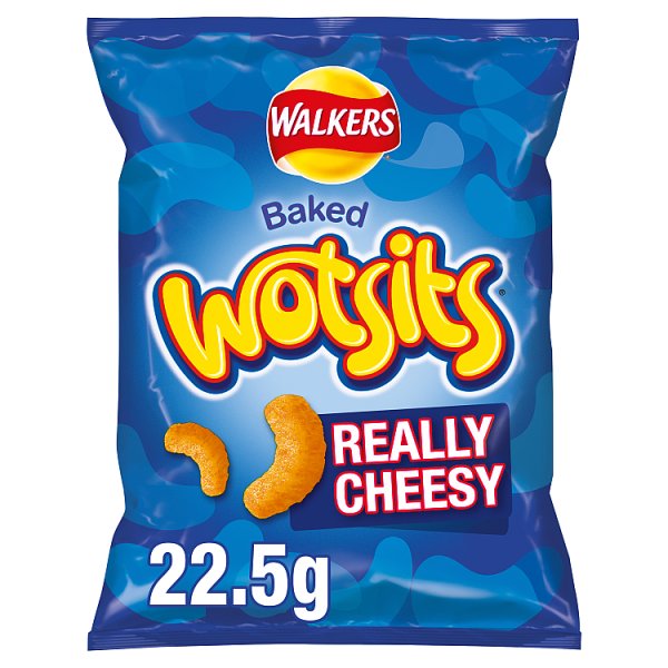 Walkers Wotsits Cheese Grab Bag Crisps 22.5g