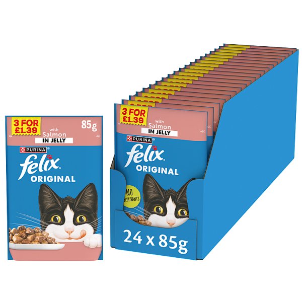 FELIX Original Salmon Wet Cat Food 85g