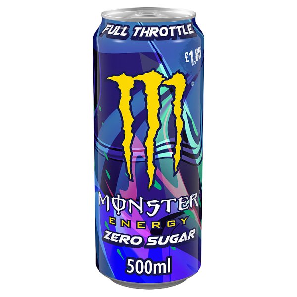 Monster Energy Drink Full Throttle Zero Sugar 500ml