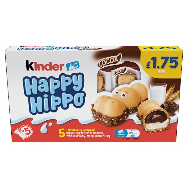 Kinder Happy Hippo Biscuit 103.5g