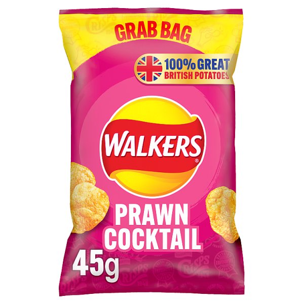 Walkers Crisps Prawn Cocktail 45g