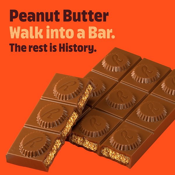 Reese's Peanut Butter Milk Chocolate Flavour Bar 90g