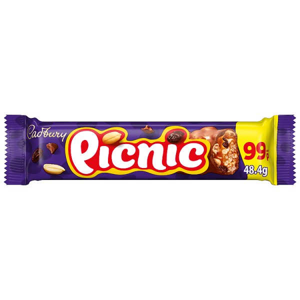 Cadbury Picnic Chocolate Bar 48.4g
