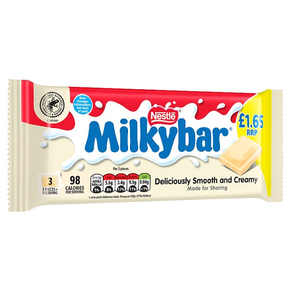 Milkybar® White Chocolate Bar 90g