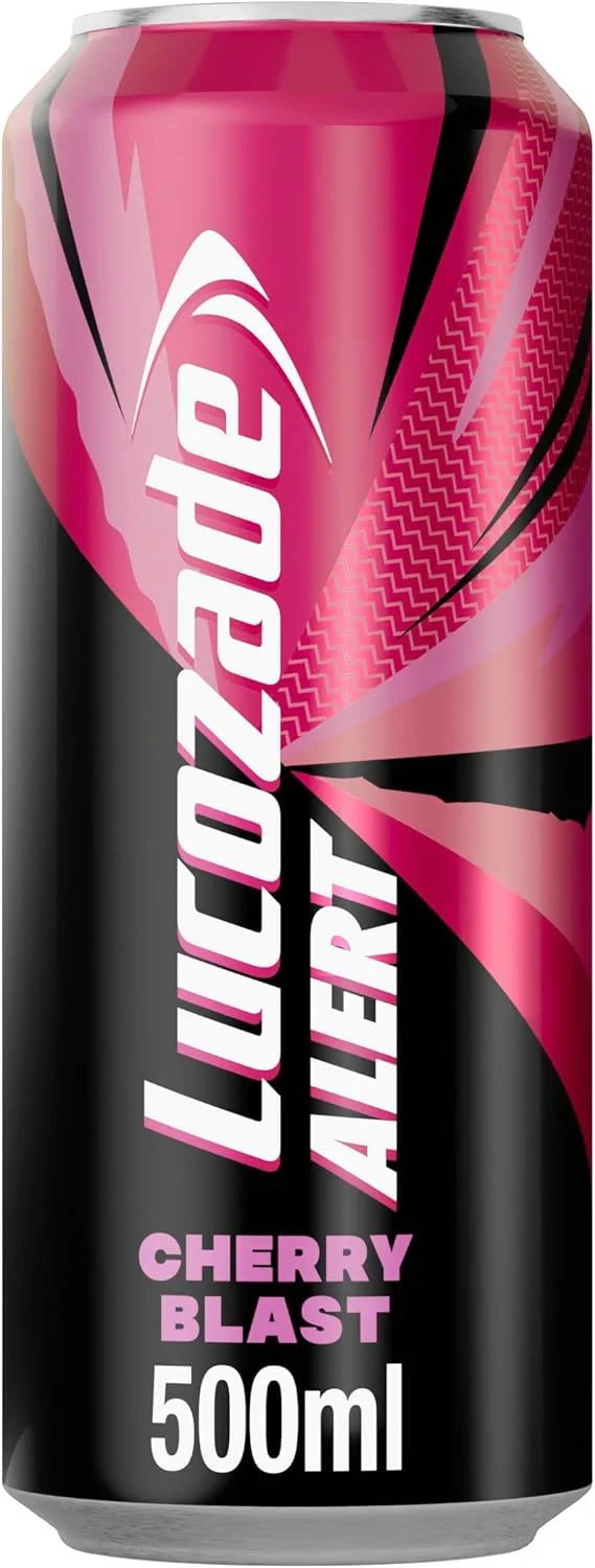 Lucozade Alert Cherry Blast Energy Drink 500ml