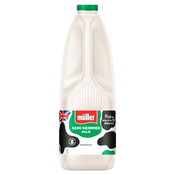 Müller Semi Skimmed Milk 2 Litres