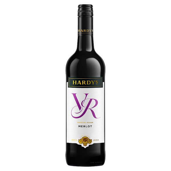 Hardys VR Merlot Red Wine 75cl