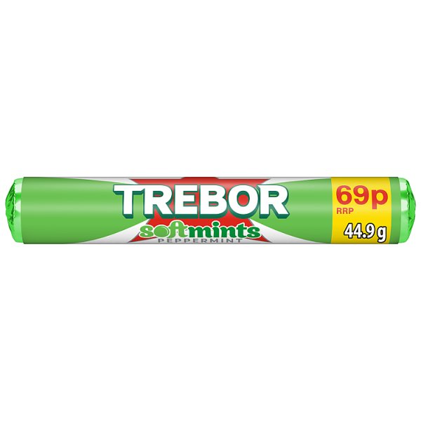 Trebor Softmints Peppermint Mints Roll 44.9g