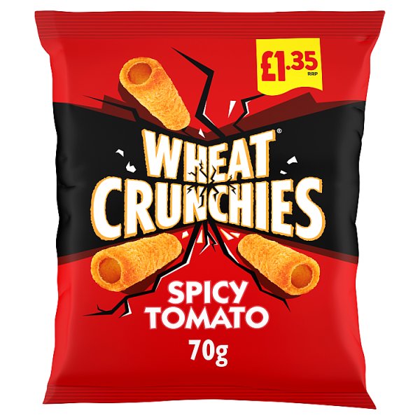 Wheat Crunchies Spicy Tomato Crisps 70g