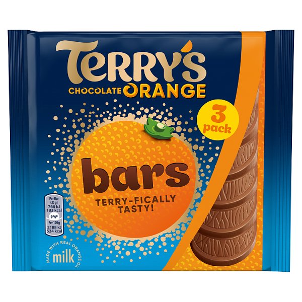 Terry's Chocolate Orange Bars 3 x 35g (105g)