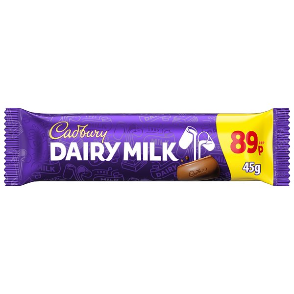 Cadbury Dairy Milk Chocolate Bar 45g