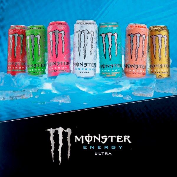 Monster Energy Drink Ultra Zero Sugar 500ml