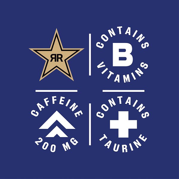 Rockstar Energy Drink Xdurance Blueberry Pomegranate 500ml