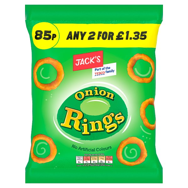 Jack's Onion Rings 60g