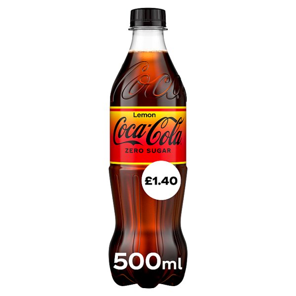 Coca-Cola Zero Sugar Lemon 500ml