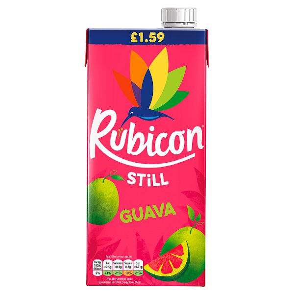 Rubicon Still Guava Juice Drink 1 Litre