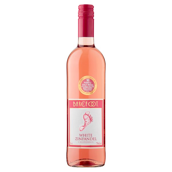 Barefoot White Zinfandel Rose Wine 75cl