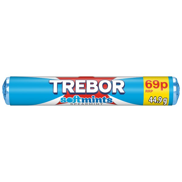 Trebor Softmints Spearmint Mints Roll 44.9g