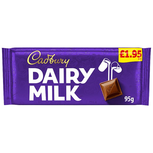 Cadbury Dairy Milk Chocolate Bar 95g