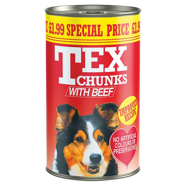 Tex Chunks with Beef 1.2kg
