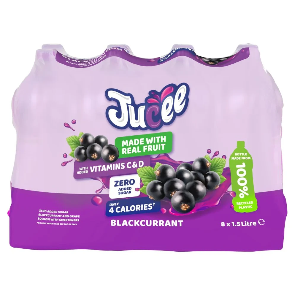 Jucee Blackcurrant `1.5 Litre