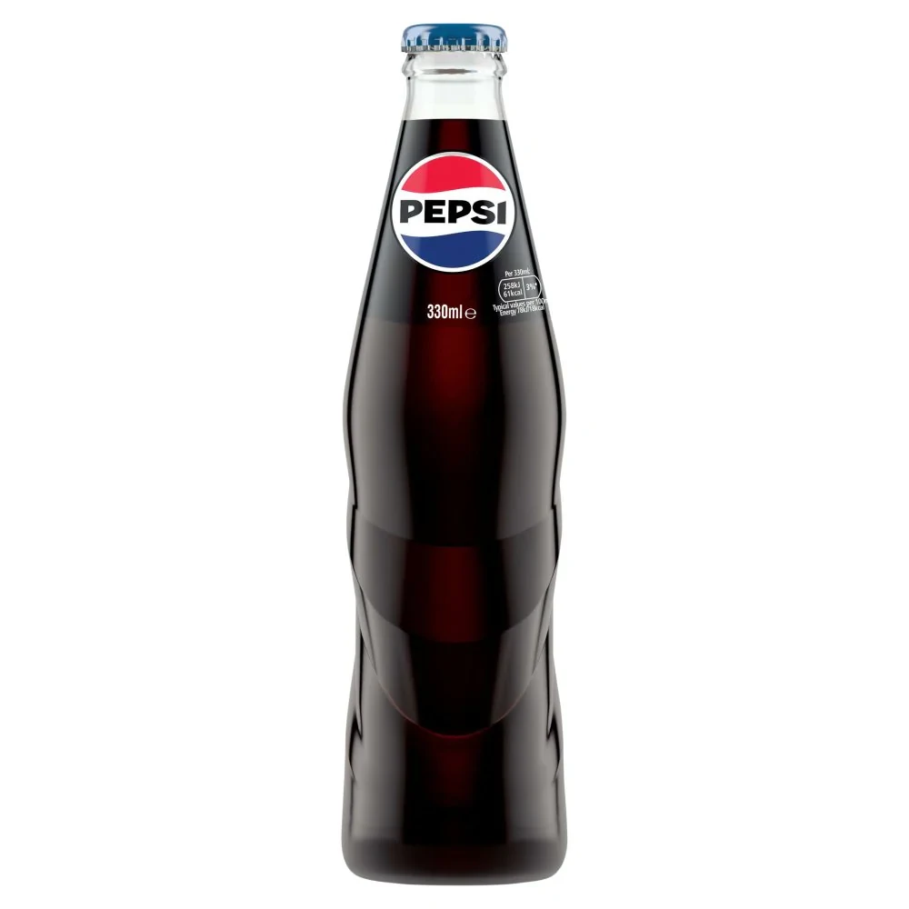 Pepsi Cola Glass Bottle 330ml