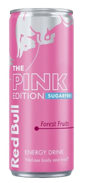 Red Bull Energy Drink Sugar Free Pink Edition 250ml