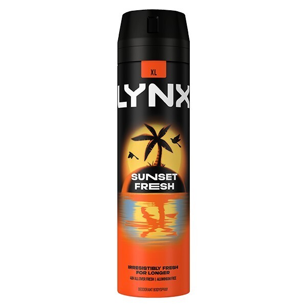 Lynx Body Spray Sunset Fresh 200ml