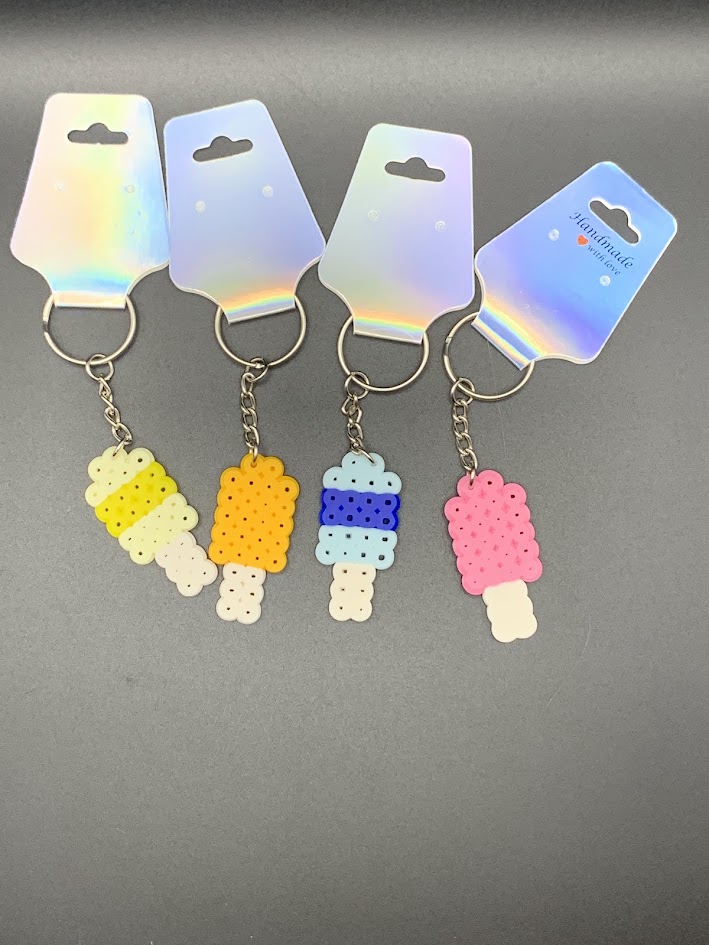 Popsicle key chain