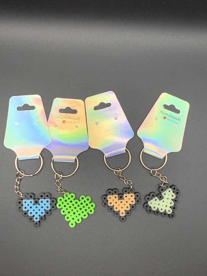 heart keychains