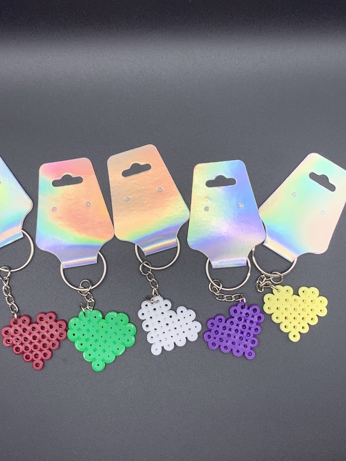 heart keychains