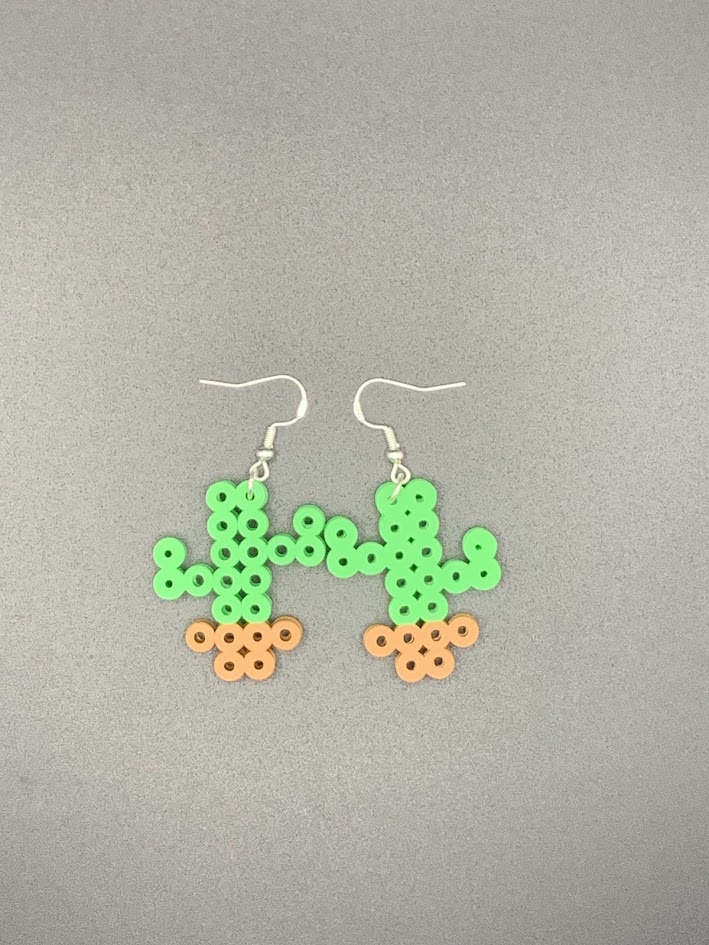 cactus earrings