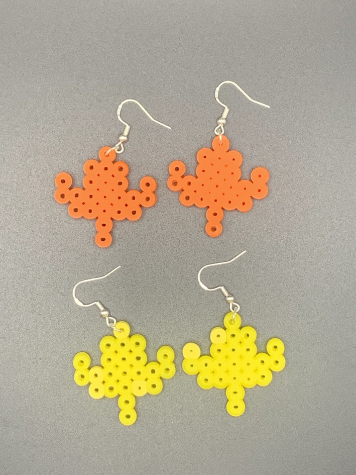 fall leaf earrings