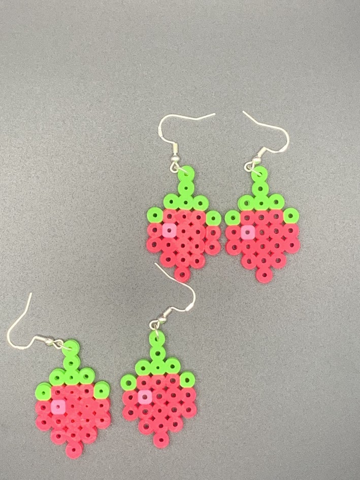 strawberry earrings