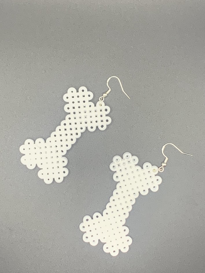bone earrings