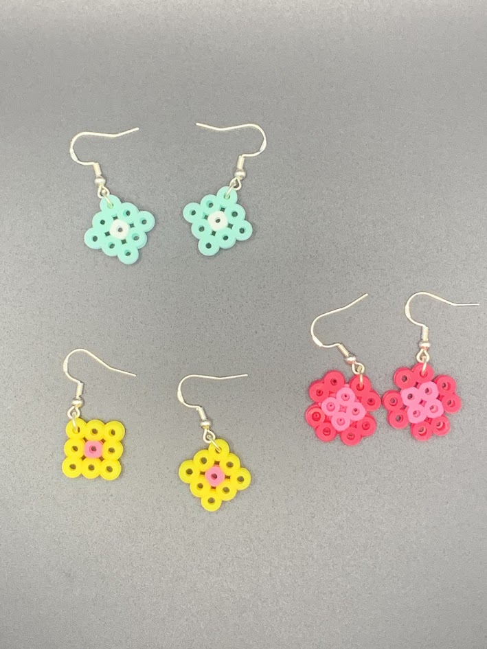 square earrings