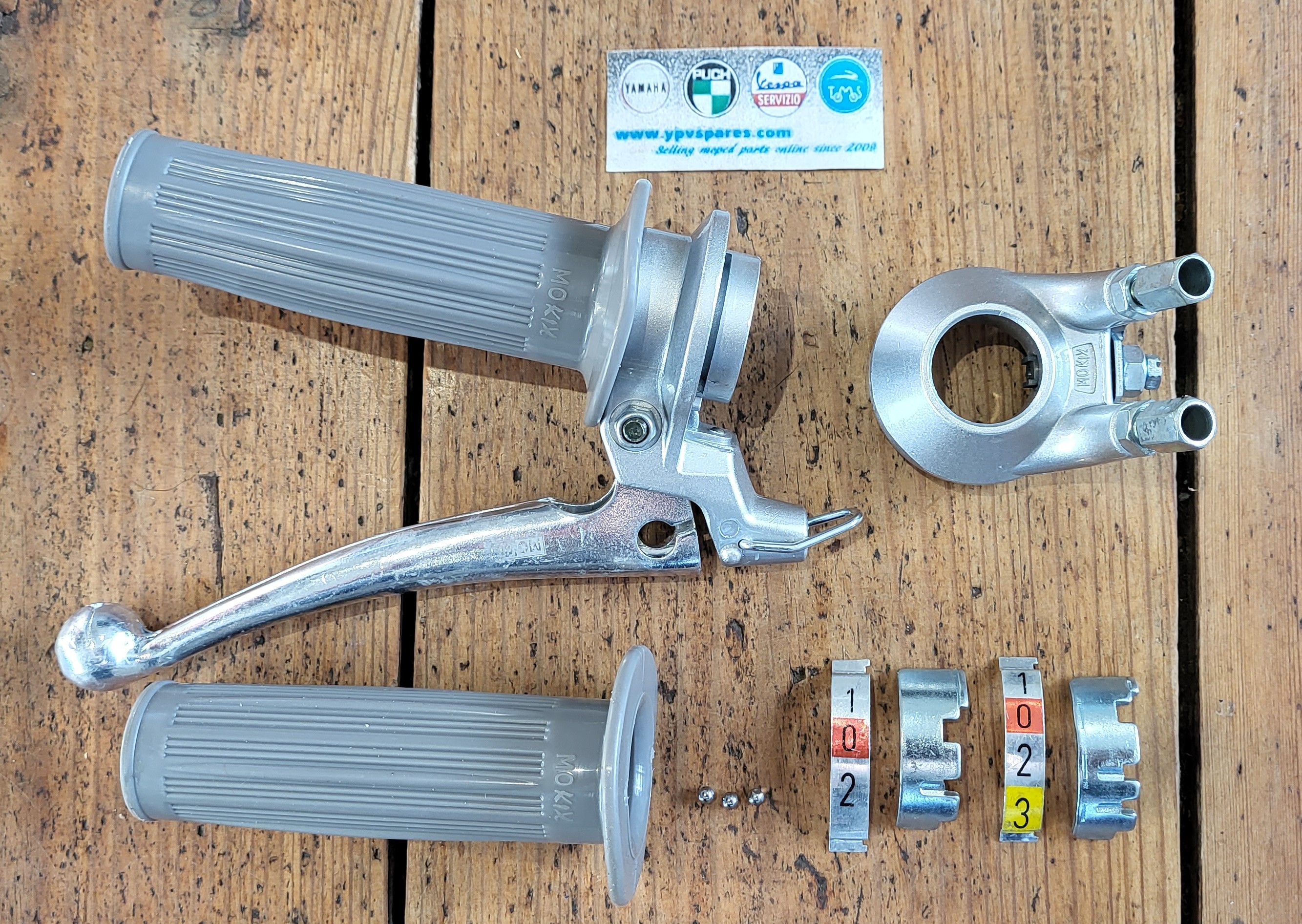 Hand gear change for 2 or 3 speed Puch