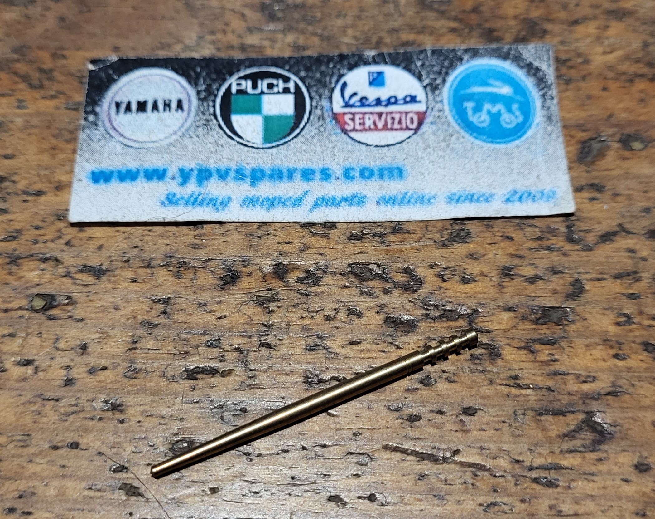 Carb needle for Bing 17mm carb, (2 lines).