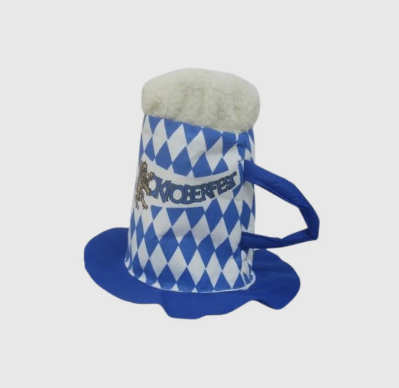 Tall Bavarian Beer Stein Hat Tall Bavarian Beer Stein Hat