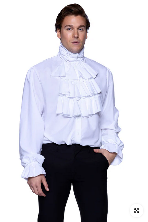 Ruffle Collared Shirt Ruffle Collared Shirt