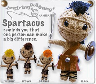Spartacus String Doll Keychain Spartacus String Doll Keychain