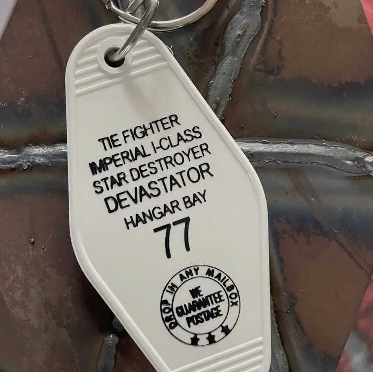 Tie Fighter Key Fob Keychain Tie Fighter Key Fob Keychain