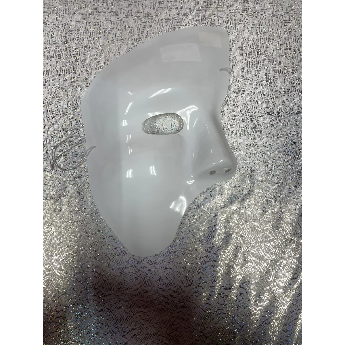 White Half Mask White Half Mask