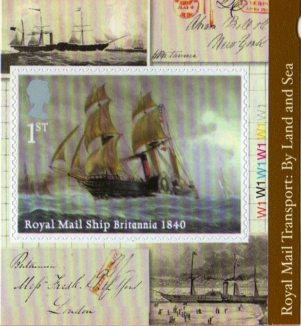 3531 RMS Britannia selfadhesive from retail booklet