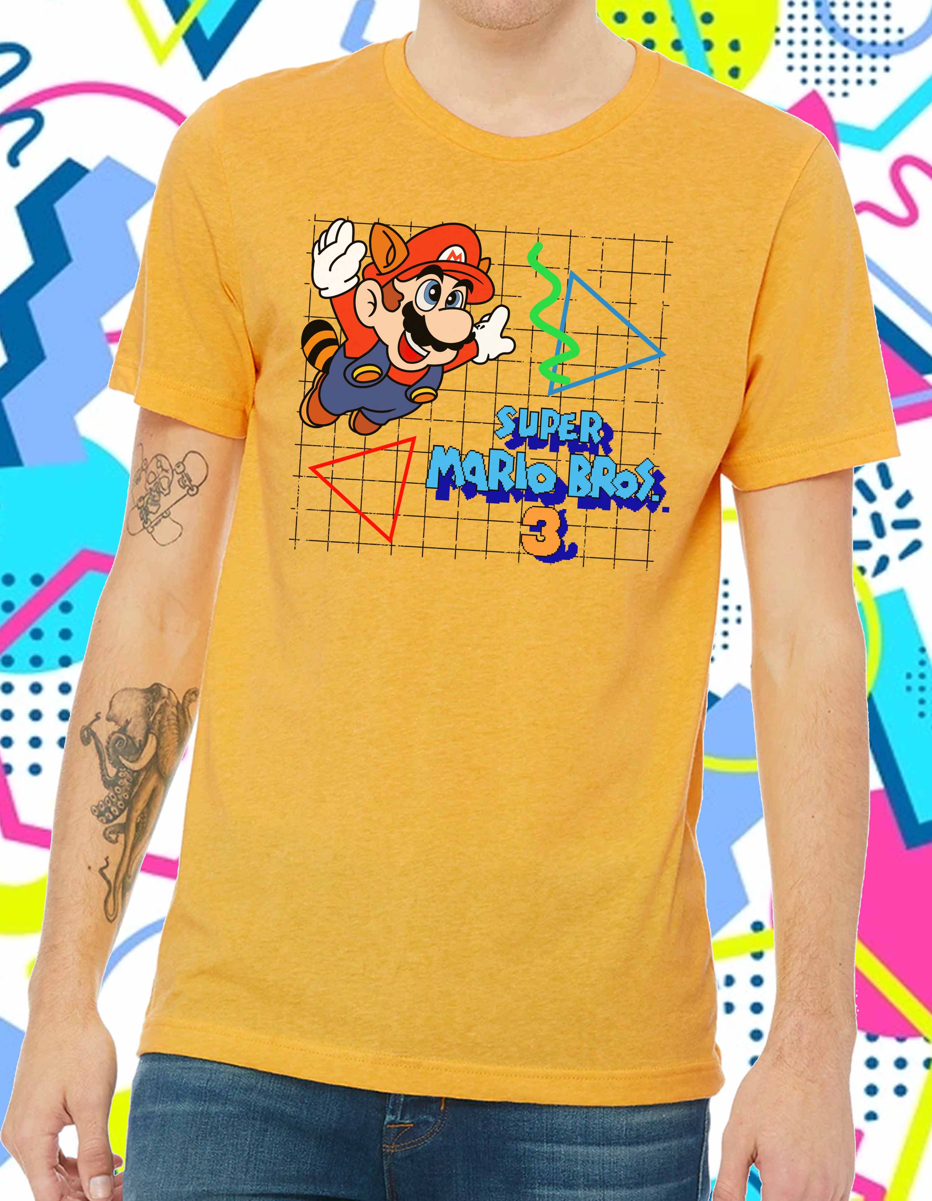 Super Mario Bros 3 Retro Shirt