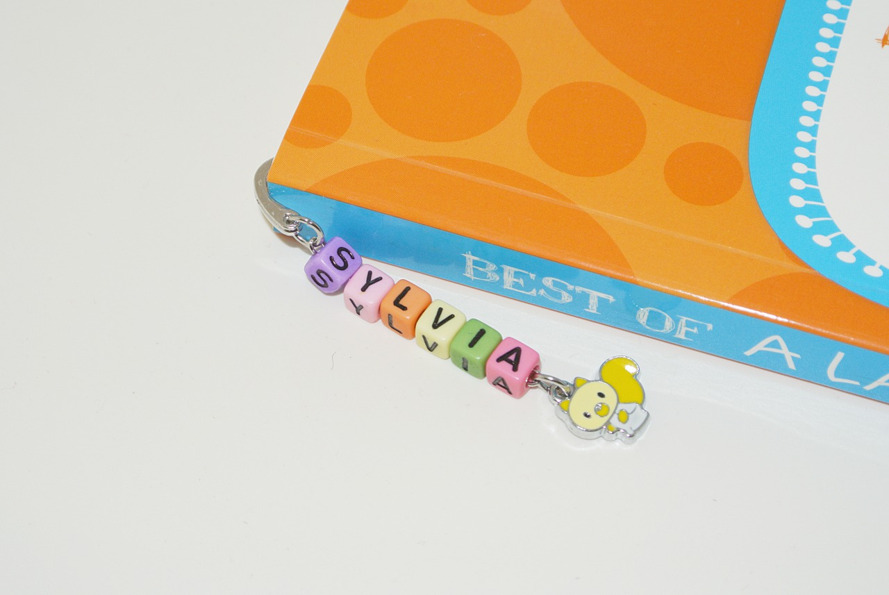 Customized Beads Metal Bookmarks
