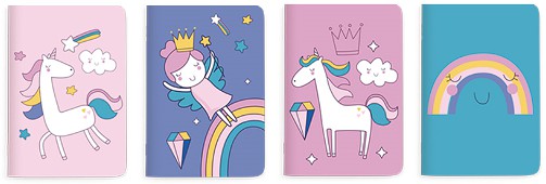 Unicorn Notebook (Size: B5)